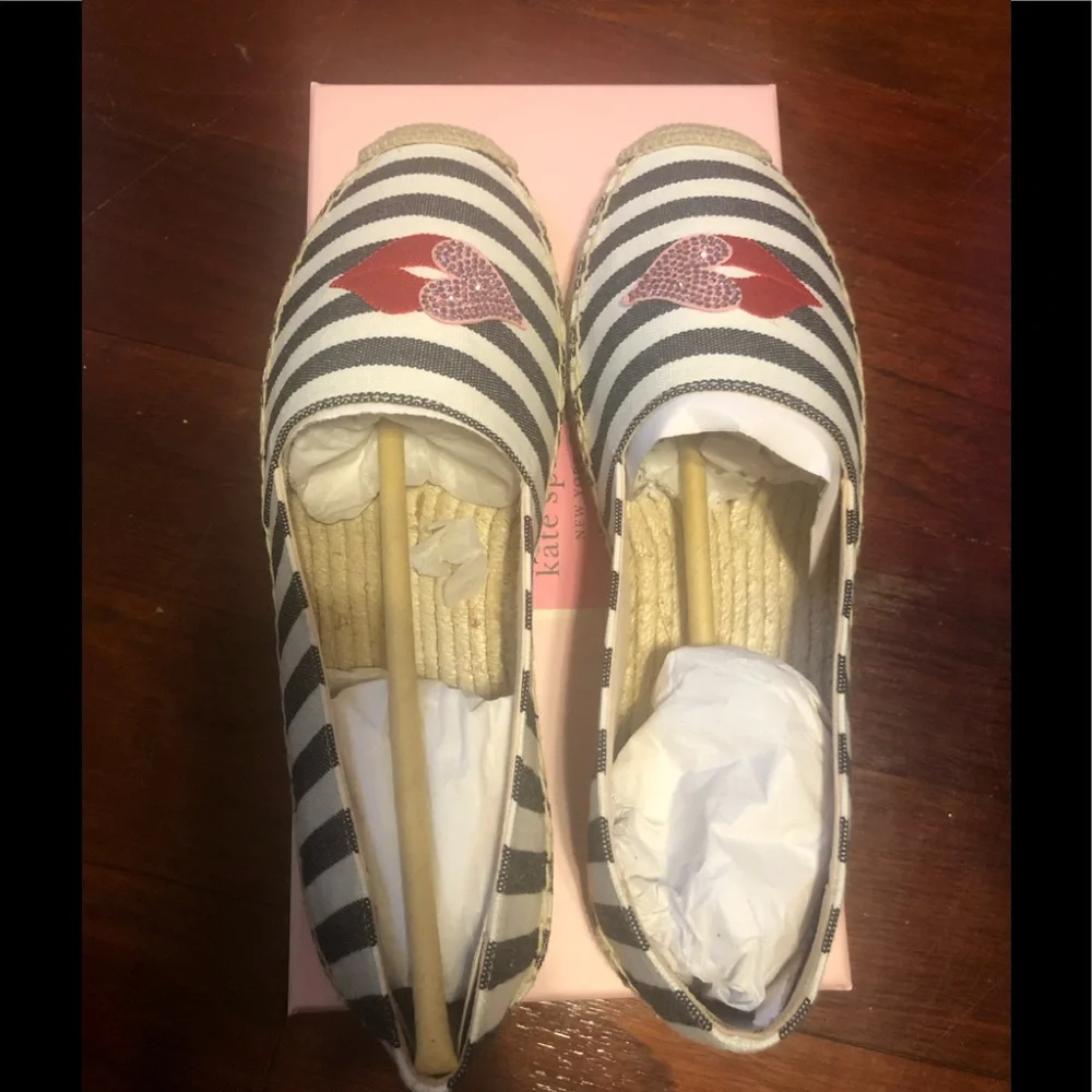 Kate Spade New York Gimlet Heart Lips Espadrille